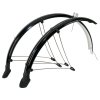 Комплект крыльев M-Wave Mud Max Flex 28/29", 56мм, черный