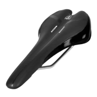 Седло Zeus Z-1010 MTB Sport, 280x143мм, анатомическое, черный