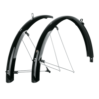 Комплект крыльев SKS Bluemels Trekking 53mm, 26", черный, 10110