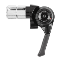 Шифтер правый 10ск. Microshift BS-M10-R в торец руля, алюм. черн.