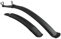 Комплект крыльев 24"-26", черный XH-B103 крепление за подседельную трубу 28.6-31.8мм
