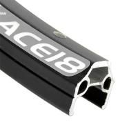 Обод 28" 32H AlexRims ACE18, двойн. с инд. изн. (622x21.8/16.5x18.2мм 32отв.), 500г, черный