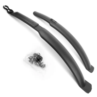 Комплект крыльев Vinca Sport HN-06-1, удлиненные, 24"-26", материал пластик, черный