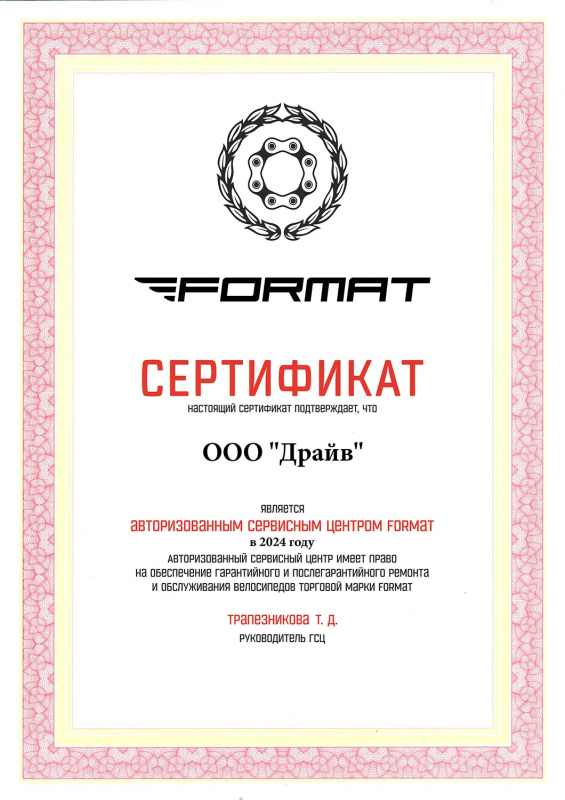 Авторизованный Сервисный Центр Format 2024