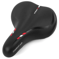 Седло Vinca Sport VS-108, 260x210мм, комфортное, черный