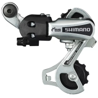 Задний переключатель 6ск. Shimano Tourney RD-TY21, SS, короткая лапка