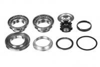 Рулевая Neco H825 25.4мм, MTB, серебристая