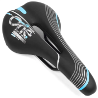 Седло Vinca Sport One VS-94-1, 275x145мм, черный/синий