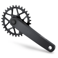 Система шатунов 1ск. 34T Prowheel CC10Y-NW, кв., 9/10/11ск., 170мм, CL 49 (124мм), черн.