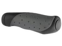 Грипсы Velo Ergogel, резин./гель эргоном. антискольз. 135мм черно-серые