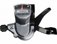 Шифтер левый 3ск. Shimano Alivio M4000, RapidFire Plus, черный инд. уп.