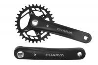 Система шатунов 1ск. 32T Prowheel Charm FD04-32T, Narrow-Wide, 170 мм, SQR