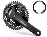 Система шатунов 3ск. 40T Prowheel MPE-301, кв., 40/32/22T, 8cк., сталь/алюм., 175мм, CL 48.5 (120мм)