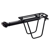 Багажник Ostand CD-28QR, алюм., подседельн. с дугами, до 10кг, черный