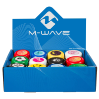 Звонок M-Wave, сталь детский 12 цветов в ассортименте