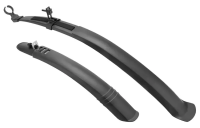 Комплект крыльев 24"-26", черный XH-B103 крепление за подседельную трубу 31.8-34.9мм