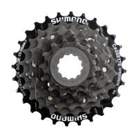 Кассета 7ск. Shimano Tourney, 7x12-32 UG/HG, антикор. покрытие, черно-коричневая