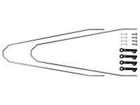Усы для крыльев SKS Velo 65 Mountain, 11088, комплект U-стоек