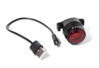 Задний фонарь Shulz NB11-24, 4 реж., 10lm, USB, черный