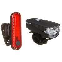 Комплект фонарей STG FL1588 (300 люм. звонок 120fb (1200MmAH)) + BCTL5477 USB