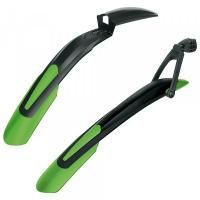 Комплект крыльев SKS X-BLADE + SHOCKBLADE 29"+27.5"PLUS, черный с зеленым, 11607