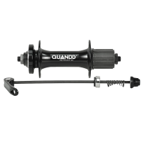 Втулка задняя 32H Quando KT-SL4R, для фэтбайк алюм. д/диск. 8-10ск. с эксцентр. 170мм черная
