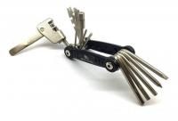 Мультитул Bike Hand YC-287B1, 2/2.5/3/4/5/6/8мм +/- отв, T25, ВЫЖИМКА, 6-190287