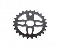 Звезда передняя BMX, 25T, 1/2x1/8", алюм, черный