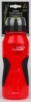 Фляга Vinca Sport, с защитой от пыли 600мл, красная