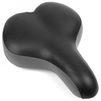 Седло Vinca Sport VS-128, комфортное, 250x180мм, черный