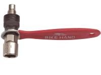 Съемник шатунов Bike Hand YC-216A, профи с рукояткой сталь черно-красный