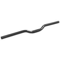Руль Zoom, турист./MTB алюм. изогн. backsweep 10', rise 30мм, 22.2/25.4x620мм черн. матовый