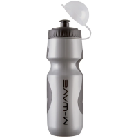 Фляга M-Wave PBO 700-NS, пластик 0.7л с крышкой серо-черная