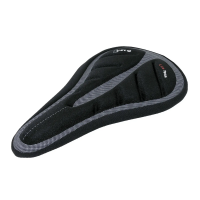 Седельная накладка Velo Lite Tech, гелев. комфорт. универс. 270x165мм черная