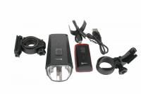 Комплект фонарей Klonk 11950, micro USB, LiPo 3,7 V/1700/480mAh