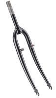Вилка жесткая 28"x1" сталь, 164мм резьбовая для Navigator 350 V-brake черная