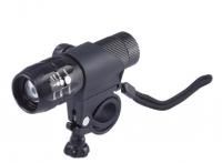 Передний фонарь Vinca Sport VL-359, 1 диод 1Вт, 5 реж.работы, бат. в компл.инд.уп.