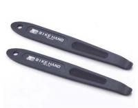 Монтажки Bike Hand YC-3123, пластик, удлинненные 20см (2шт) черные