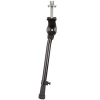Подножка M-Wave A12-20-29C, алюм. 20-29" регул. центр. крепл. с планкой, черная