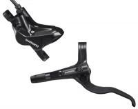 Гидравлический тормоз передний Shimano BL-MT401(L)/BR-MT420(F), 800мм, без адапт.