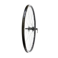 Колесо в сборе 27.5" переднее, Trix,  AV, втулка ал., обод дв. 19.4x21.4, диск., черн.