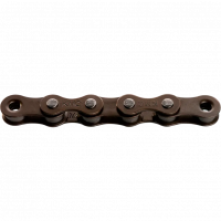Цепь 1ск. KMC Z1-W, 1/2"x1/8" 112зв., с замком в пластик. коробке