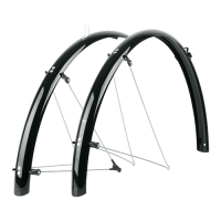 Комплект крыльев SKS Bluemels Olympic 42mm, 28", черный, 10106