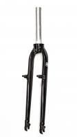Вилка жесткая 24"x1⅛" алюм. SHULZ 75мм п/V-brake, black/черный YS-768
