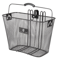 Корзина M-Wave BA-R, передняя, 37x19x25см быстросъемная, сталь крепление на 2 крюка