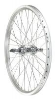 Колесо в сборе 26" заднее, дв. алюм обод, v-brake, трещ.
