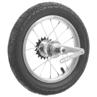 Колесо в сборе 12" заднее, (профиль алюм.,торм. втулка) камера покрышка Compass