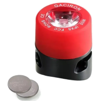 Задний фонарь Gaciron W05, 5lm, 1диод, 2xCR2032, черный