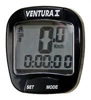 Велокомпьютер Ventura Х, 10 ф-ций, черный