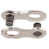 Замок цепи 12ск. KMC MissingLink 12NR EPT Silver, 1/2"x11/128", нерж., блистер 2шт.